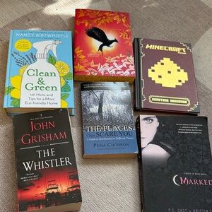 Lot of Lightly used Books Catching Fire, Minecraft, etc.
